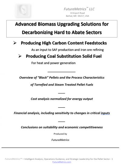 Advanced Biomass Upgrading Solutions for Decarbonizing Hard to Abate Sectors - Power generation, SAF production, steel refining