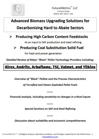 Advanced Biomass Upgrading Solutions for Decarbonizing Hard to Abate Sectors - Power generation, SAF production, steel refining